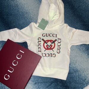 Kids Gucci Logo Hoodie